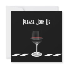 Art Deco-festinvitation Vänligen gå med oss Anpass