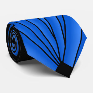 Art Deco Fläkt Design Deep Blue Slips
