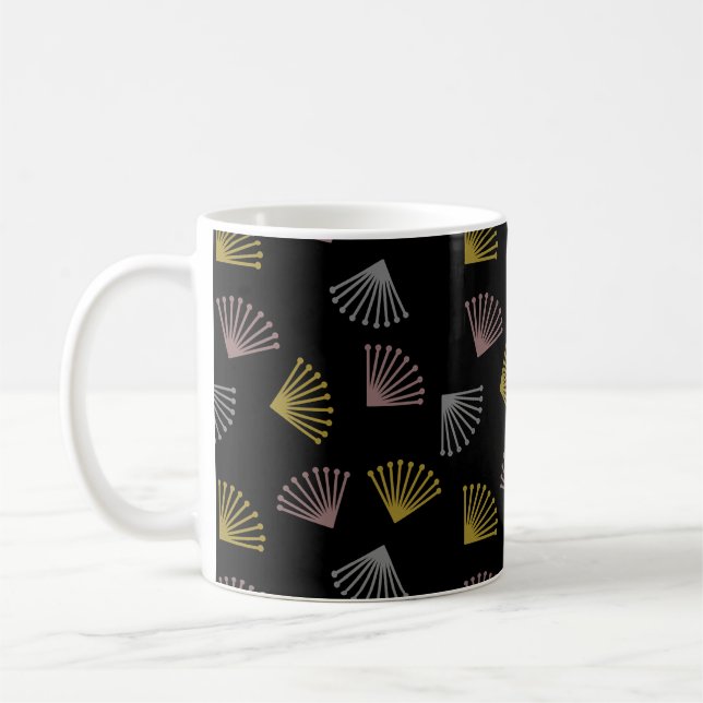 Art Deco Fläkt Kaffemugg (Vänster)