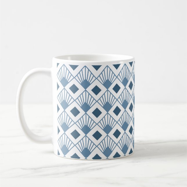 Art Deco Fläkt Kaffemugg (Vänster)