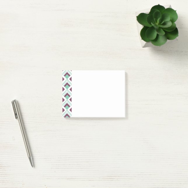 Art Deco Fläkt Post-it Notes Block (Kontor)