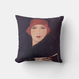 Art Deco Flapper Kudde