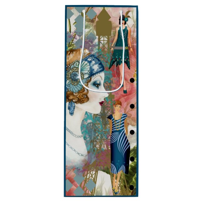 Art Deco Flappers Gift Bag (Framsidan)