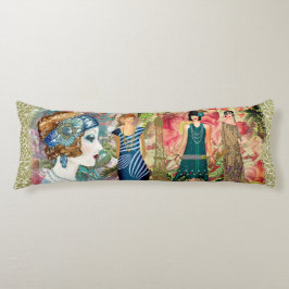 Art Deco Flappers Kroppskudde