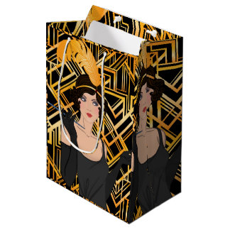 Art deco, flipper girl, vintage,underbar Gatsby,ch