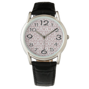 Art Deco Flowersängar Armbandsur