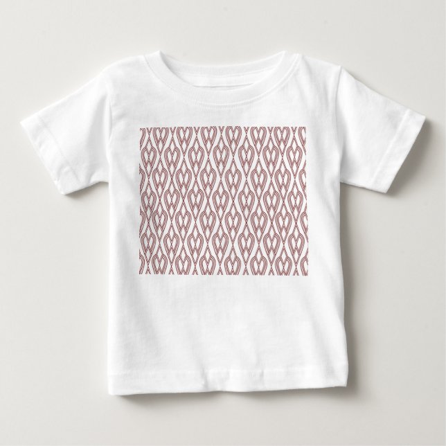 Art Deco Flowersängar T Shirt (Framsida)