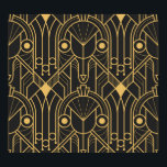 Art Deco för moderna geometriska plattor Poster<br><div class="desc">Vintage moderna geometriska plattor mönster. Abstrakt art deco - sömlös lyxbakgrund. Vintagen är modern i geometrisk lyx. Art Deco-drömmar förverkligade. Moderna geometriska plattor,  abstraktens lyx. Vintage art deco touch. deco,  bakgrund,  mönster,  abstrakt,  illustration,  struktur,  dekor,  mode,  vintage,  guld,  vit,  retro,  linje,  sömlös,  geometrisk,  lyx,  väv,  prydnadsföremål,  modern form</div>