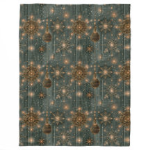 Art Deco Förgylld julnatt glöd
