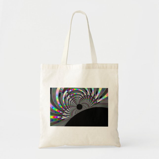 Art Deco Fractal Tygkasse (Framsidan)