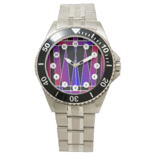 Art Deco "Fractured" (C Ansikte) av Kenneth Yoncic Armbandsur