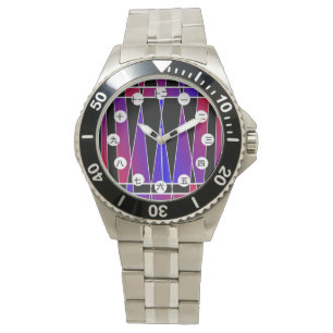 Art Deco "Fractured" (C/J Ansikte) av Kenneth Yonc Armbandsur