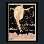 Art Deco Fransk Opera 16 x 20 Skriv ut Poster<br><div class="desc">Petits Lits Blancs Fransk Art Deco Opera Print.</div>