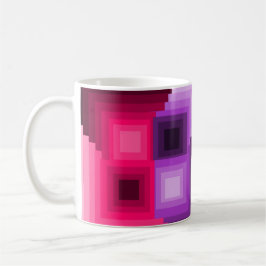 Art Deco-fyrkanter Kaffemugg