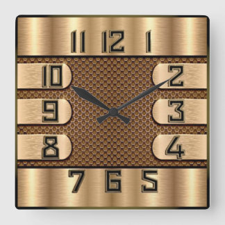 Art Deco Fyrkantig Klocka