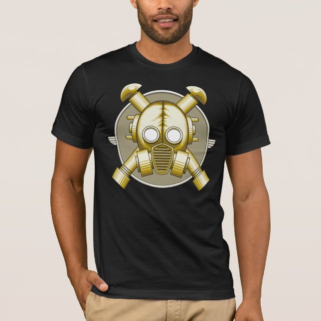 Art déco Gasmask Tröja (Framsida)