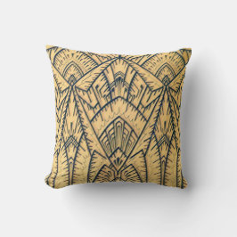 Art Deco Geo Arkitektonisk Kudde