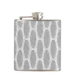 Art Deco Geo flaska Fickplunta