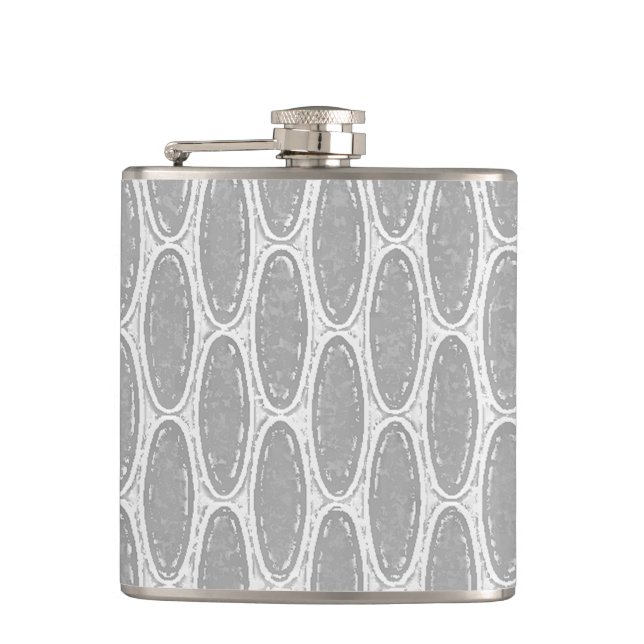 Art Deco Geo flaska Fickplunta (Framsidan)