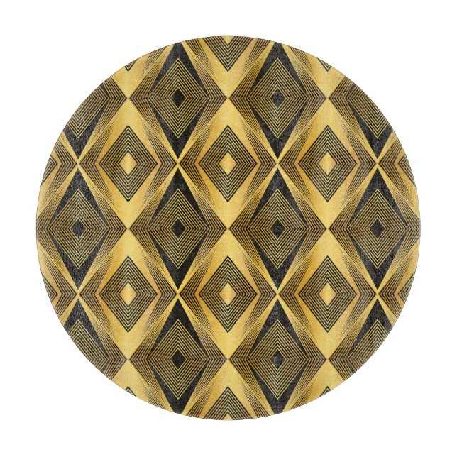 Art Deco: Geometrisk bakgrund för Abstrakt (Framsidan)