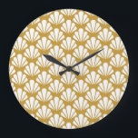 Art Deco, geometrisk blommigt sömlös mönster. Stor Klocka<br><div class="desc">Art Deco Seamless Mönster. Geometrisk Blommigt dekorativt struktur. Vintage Lämnar snyggtens bakgrund. Abstraktens snäcka till havs. Dividera till Art Decos geometriska blommigt charm. Geometric Art Deco möter blommigtens skönhet i snyggten struktur. snäcka, illustration, deco, segrare, laser, abstrakt, bakgrund, mönster, blomma, struktur, dekor, mode, vintage, löv, blommigt, hav, retro, cirkel, linje,...</div>