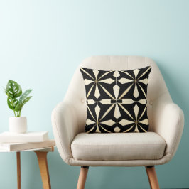 Art Deco Geometrisk Kuddthrow Kudde
