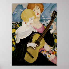 Art Deco Gerda Wegener - Luft de Capri Poster