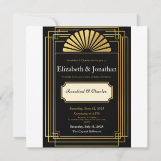 Art Deco Glada 20-talet Spara Datumet