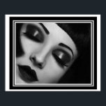 Art Deco "Glamor Girl" Poster 16 x 20<br><div class="desc">Vackra Art Deco-temat "Glamor Girl" Poster 16 x 20- Joco Studio www.jocostudio.com</div>