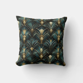 Art Deco Glamor Velvet Pillow Kudde