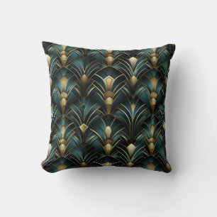 Art Deco Glamor Velvet Pillow Kudde