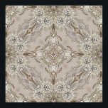 Art Deco Glamous Vintage Mode Grått Beige Poster<br><div class="desc">Art Deco Glamous Vintage Mode Grått Beige dekorationer i hemmet Rhinestone-designen simuleras i teckningen. Ingen strass kommer att användas under tillverkningen av denna produkt.</div>