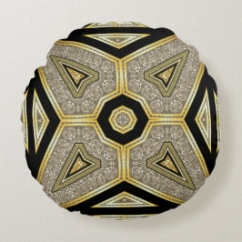 Art Deco Globe Glam Rund Kudd Kudde