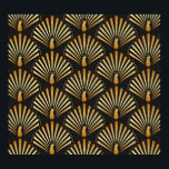 Art deco golden fredsock mönster poster<br><div class="desc">Vintage illustration av golden peace in black bakgrund seamless mönster in art deco stil Golden Peacock Art Deco: Glamor in Varje Feather! Blev på en resa till konsthundeeran med en gyllene påk utan mönster. Gatsby-inspirerad elegans. gatsby, sömlös, bakgrund, påk, fjäder, guld, fläkt, illustration, deco, mönster, geometrisk, abstrakt, struktur, dekor, vintage,...</div>