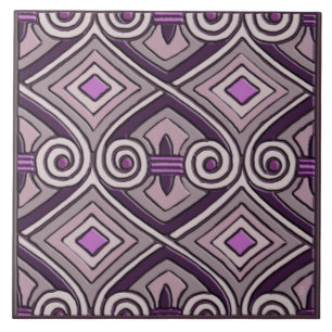 Art déco gör keramiska Persien #8 (belägga med Kakelplatta