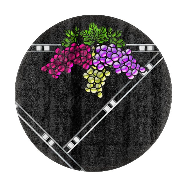 Art Deco-grafik på svart (Framsidan)