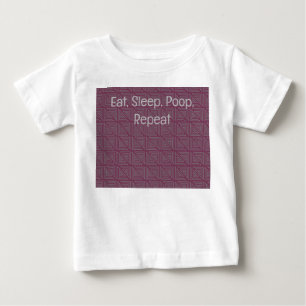 Art Deco Grått Mazes Baby T-Shirt