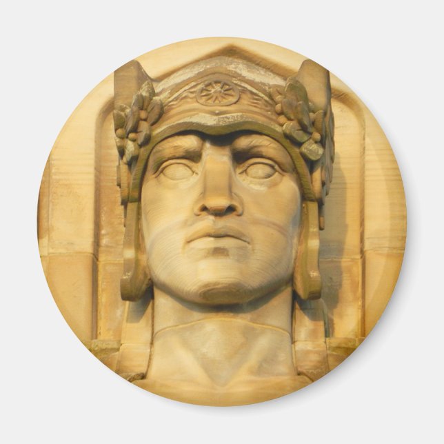 Art Deco Guard (Cleveland) Magnet (Framsidan)
