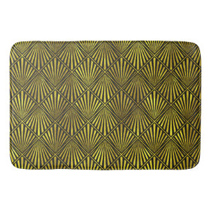 Art Deco Guld Bath Mat Badrumsmatta