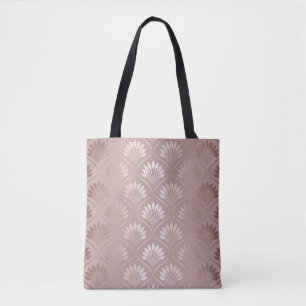 Art Deco: Guld Lattice Elegance. Tygkasse