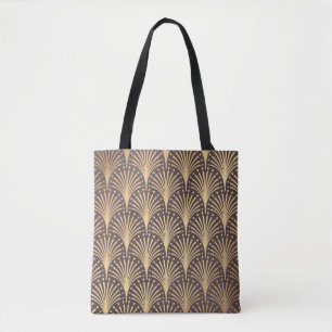 Art Deco Guld: Minimalistiskt geometriskt lyx Tygkasse