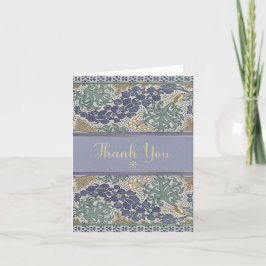 Art Deco Guld Tackkort