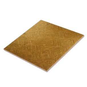 Art Deco Guld White Vintage Trendig Collection Kakelplatta