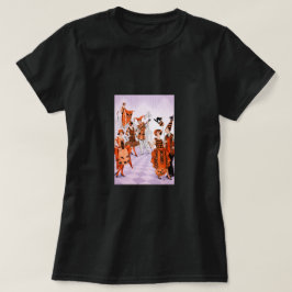 Art Deco Halloween Illustration – Vintage 1920s  T Shirt