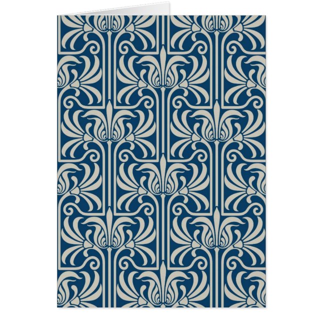 Art Deco Hälsning-kort Hälsningskort (Framsidan)