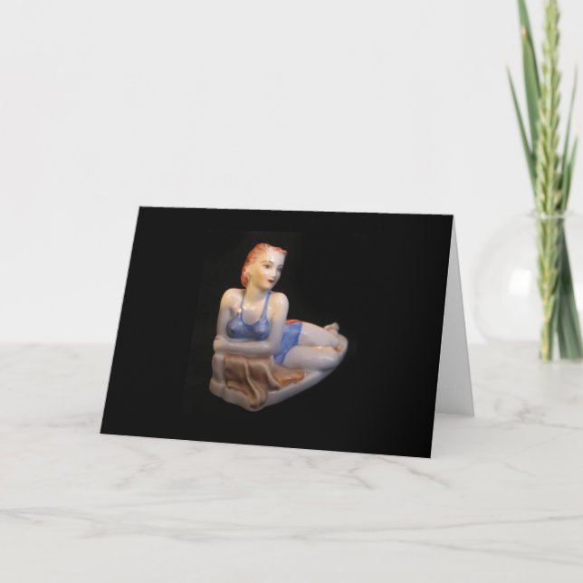 Art Deco-hälsningskort Kort (Framsida)