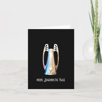 Art Deco-hälsningskort Kort