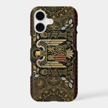 Art Deco Heritage Flag | Spain | iPhone Case