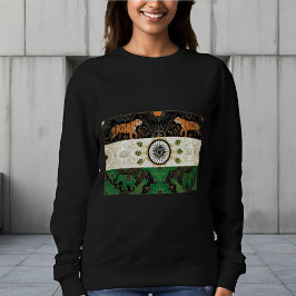 Art Deco Heritage Flagga | Indien | 1920-talsdesig T Shirt