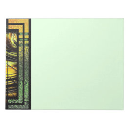 Art Deco i Grönt och Guld Anteckningsblock